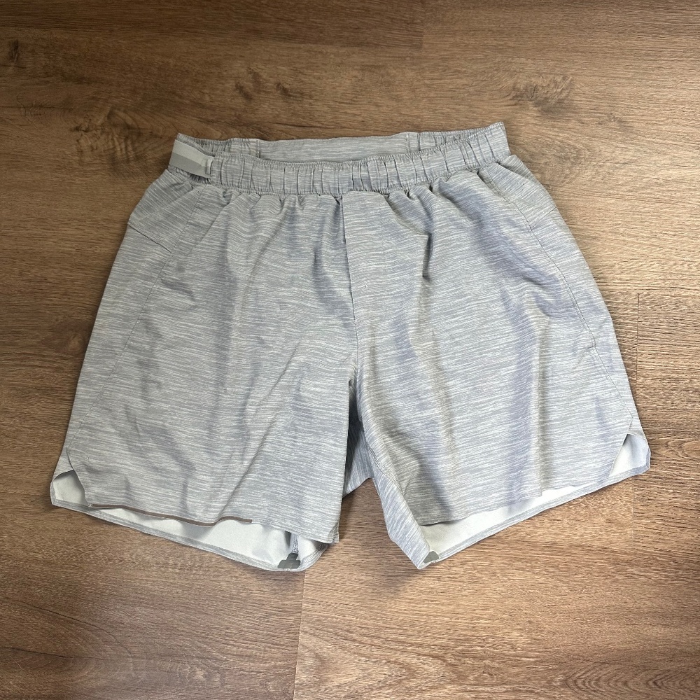 Lululemon grey men’s shorts